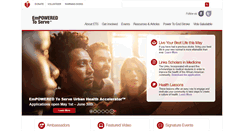 Desktop Screenshot of empoweredtoserve.org